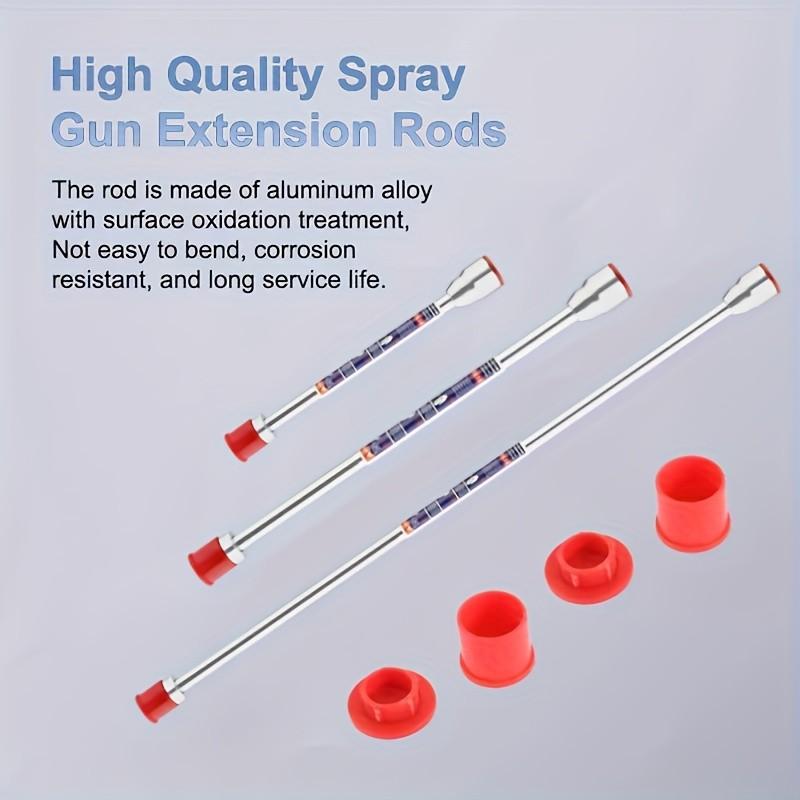 3 pcs Airless Paint Sprayer Tip Extension Pole Extension Rod for Airless Painting Spray Guns (20cm/7.8in, 30cm/11.8in, 50cm/19.7in)