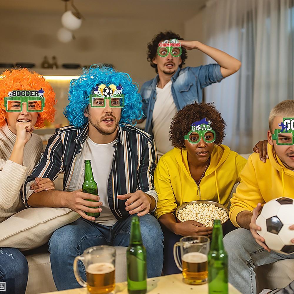 40-Pack World Cup Football Glasses, Soccer Accessories & Decorations, Perfect Gift for Football Fans, Party Supplies, Sports Events