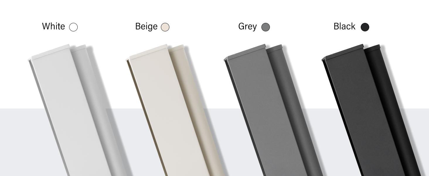 Dual-Layer Light Filtering Roller Blinds - Zebra Stripes Black and White Split Pattern, Privacy Focus, UV Protection, Eco-Friendly, Durable Aluminum Free-Stop Shades, Easy Install, 20x72 in for Home, Black And White Split Pattern Blinds