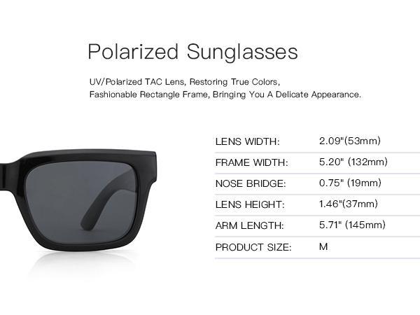ZENOTTIC Vintage Square Sunglasses Unisex Anti Glare UV400 Protection Daily Driving Shades Modern Design Gift Idea Polarized Lenses Impact Resistant ZENOTTIC Vintage Square Sunglasses Unisex Anti Glare UV400 Protection Daily Driving Shades Modern Design Gift Idea Polarized Lenses Impact Resistant