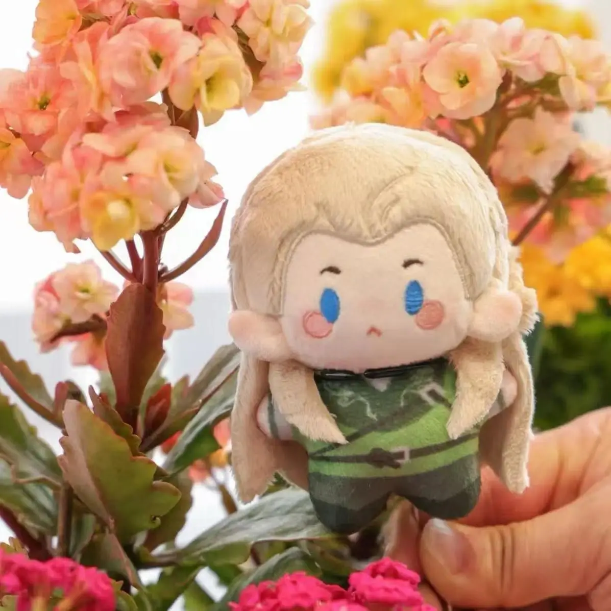 10cm Stuffed Lord Legolas Plushie Toys Rings Legolas Peripherals Plush Dolls Backpack Decorative Pendant Keychain Holiday Gifts