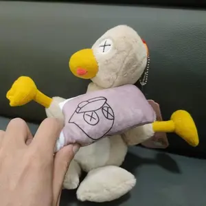Magnetic Detachable Salted Duck Plush Toy Funny Spliced Stuffed Animal Novelty Soft Plushie Prank Toy Birthday Gifts For Friends