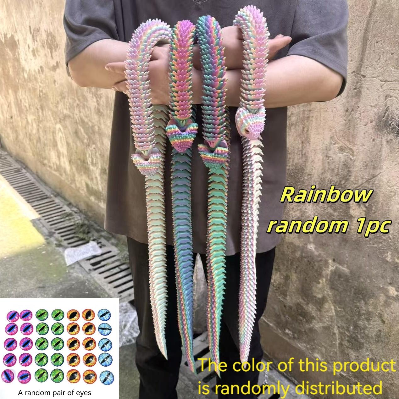 3D Printed Python Model 110cm/43.31inch, Creative Snake Decoration with Realistic Eyes, Home Decor, Creative Modern Decoration, Indoor Outdoor Use, Lifelike Design, Interior Decoration Accessories