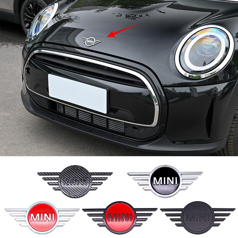 Mini Car Front & Rear Emblem, Scratch-Resistant Exterior Decoration, Replacement Badge for Mini Cooper Countryman Clubman Hatch Convertible