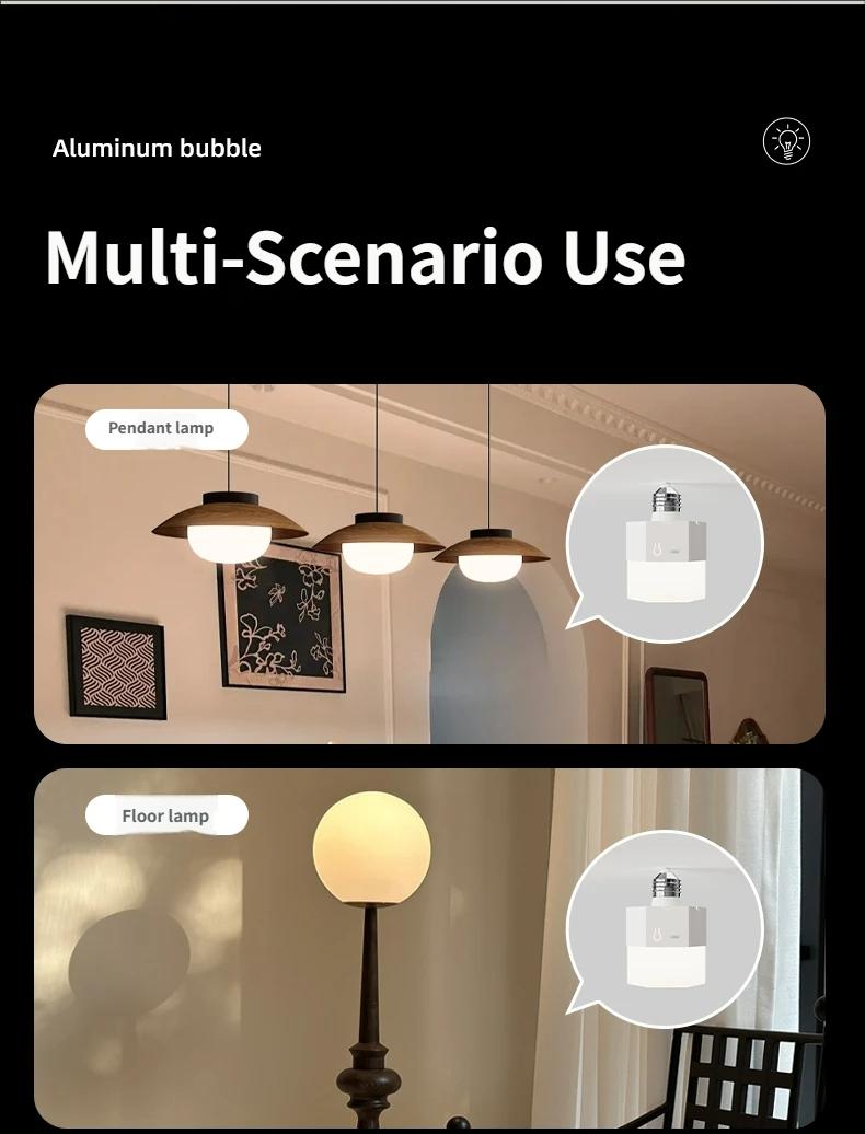 E27 LED Bulb Remote Control RGB Color Changing Dimmable Magnetic Mount Ideal for Any Room Multi-Purpose Lighting Solution