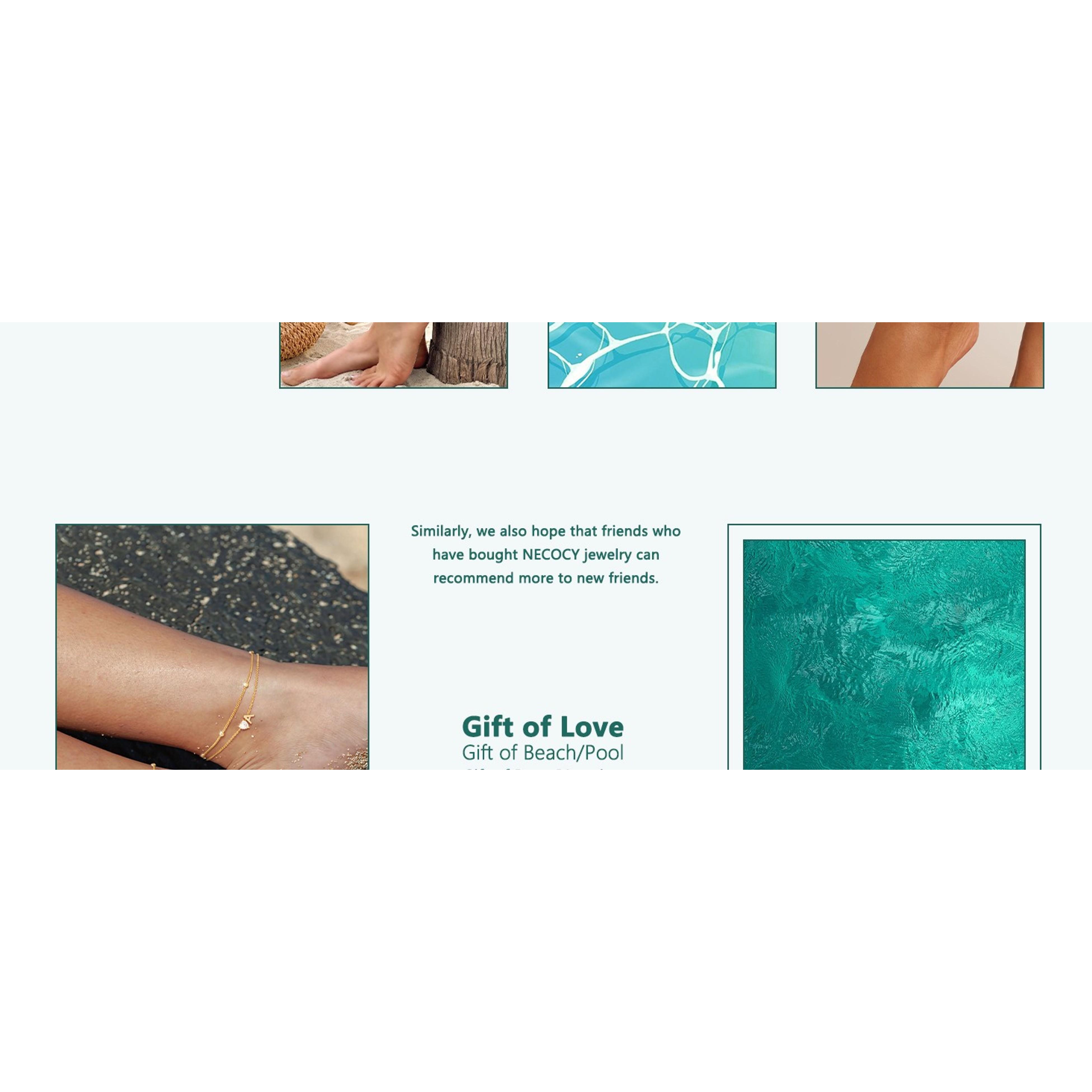 Initial Heart Diamond Anklets for Women Waterproof, Non Tarnish 14k Gold Plated Letter Ankle Bracelets Dainty, Summer Beach Bikini Jewelry Gifts for WomenGift Initial Heart Diamond Anklets for Women Waterproof, Non Tarnish 14k Gold Plated Letter Ankle Bracelets Dainty, Summer Beach Bikini Jewelry Gifts for WomenGift