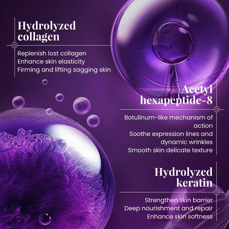 Collagen Facial Capsules ✨ | Infused with Hydrolyzed Collagen & Multi-Peptides, Fade Wrinkles, Firm Skin, Repair Barrier, Deep Hydration & Brightening. Individual Capsules, Lightweight & Fast Absorbing, Anti-Aging for Smooth, Elastic & Glowing Skin