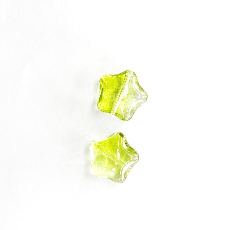 16mm Medium Hole Star Pendant, Fat Star DIY Jewelry Accessories, Loose Beads, Vintage Style, Perfect for Crafting and Decorations