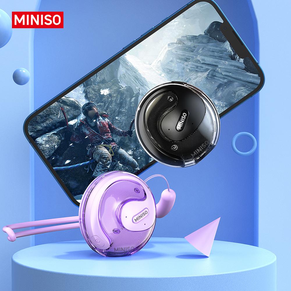 Miniso X15Pro Wireless Headphones Bluetooth 5.4 Sport Earphone HIFI Sound Quality Miniso X15Pro Wireless Headphones Bluetooth 5.4 Sport Earphone HIFI Sound Quality
