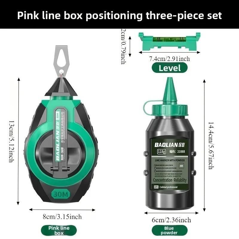 Automatic Line Marker Tool, 3-Second Precision Line Drawing, No Mess, Efficient Home Improvement Aid, Ideal for DIY Projects