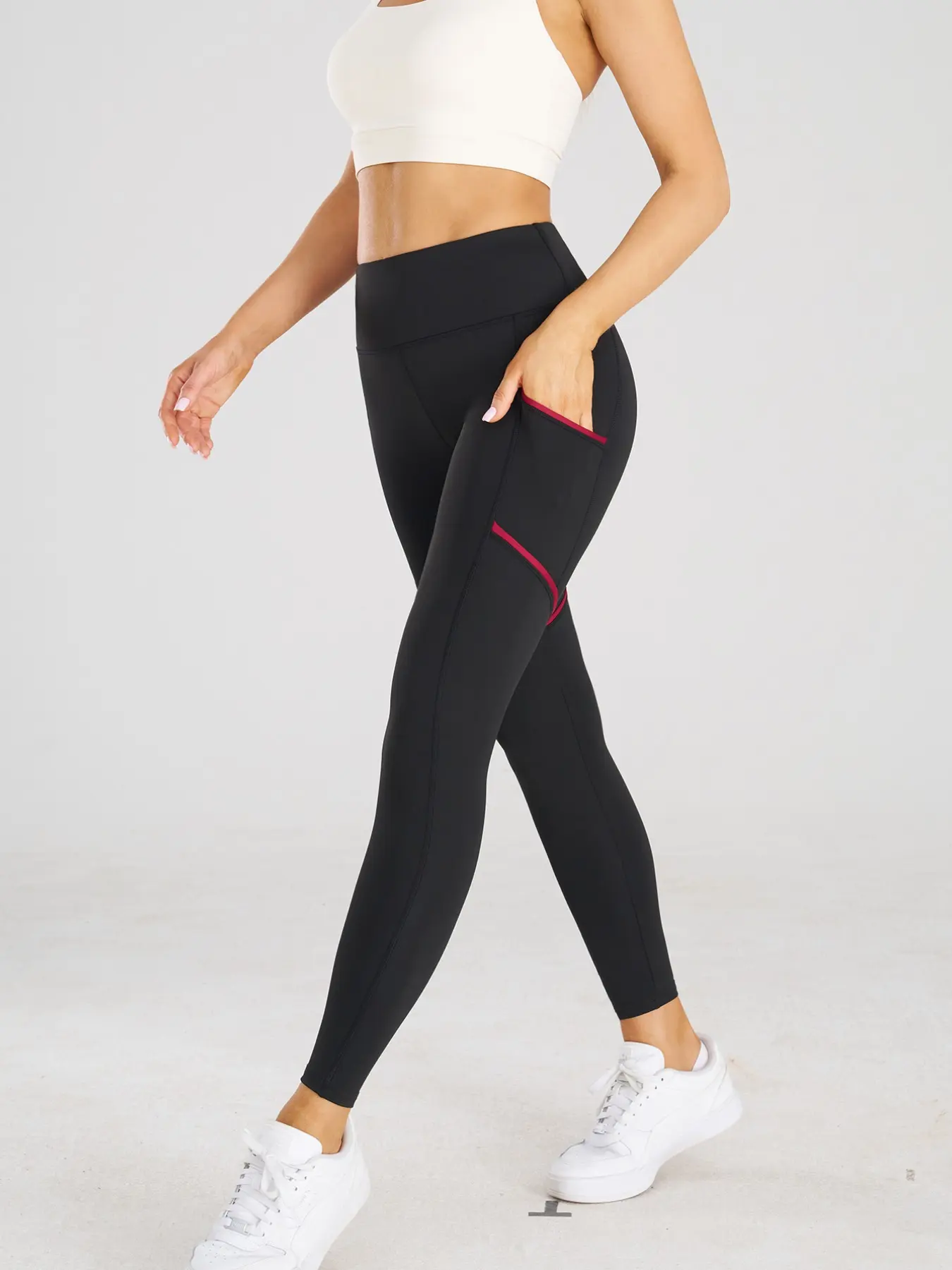 Pilates Butt Lifting Tight Pants, Seamless No Embarrassment Lines, Flowy Outer Wear Shaping Yoga Long Pants, Comfortable and Stylish