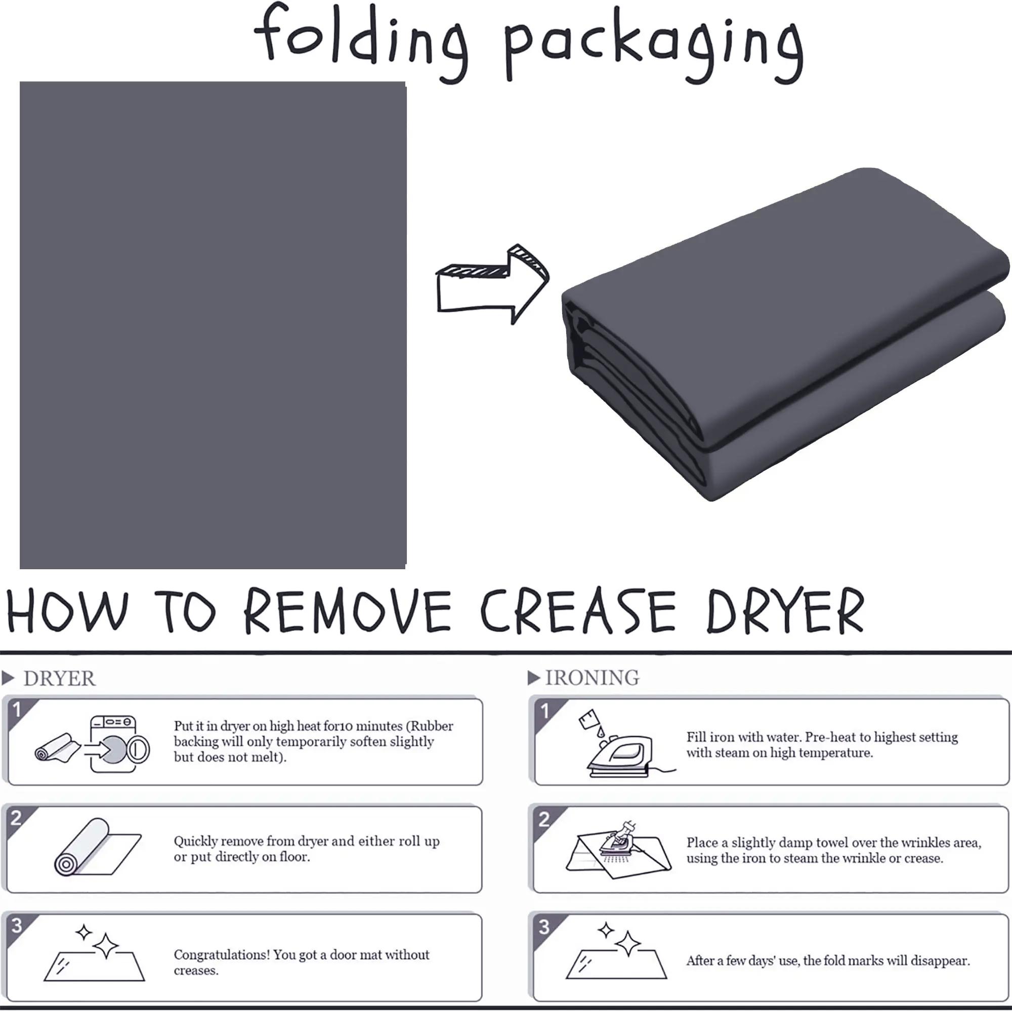 Colorful Pebble Print Welcome Mat, Soft Washable Half Round Indoor Outdoor Door Mat, Perfect for Home Entryway Decoration, Home Decorative Rug