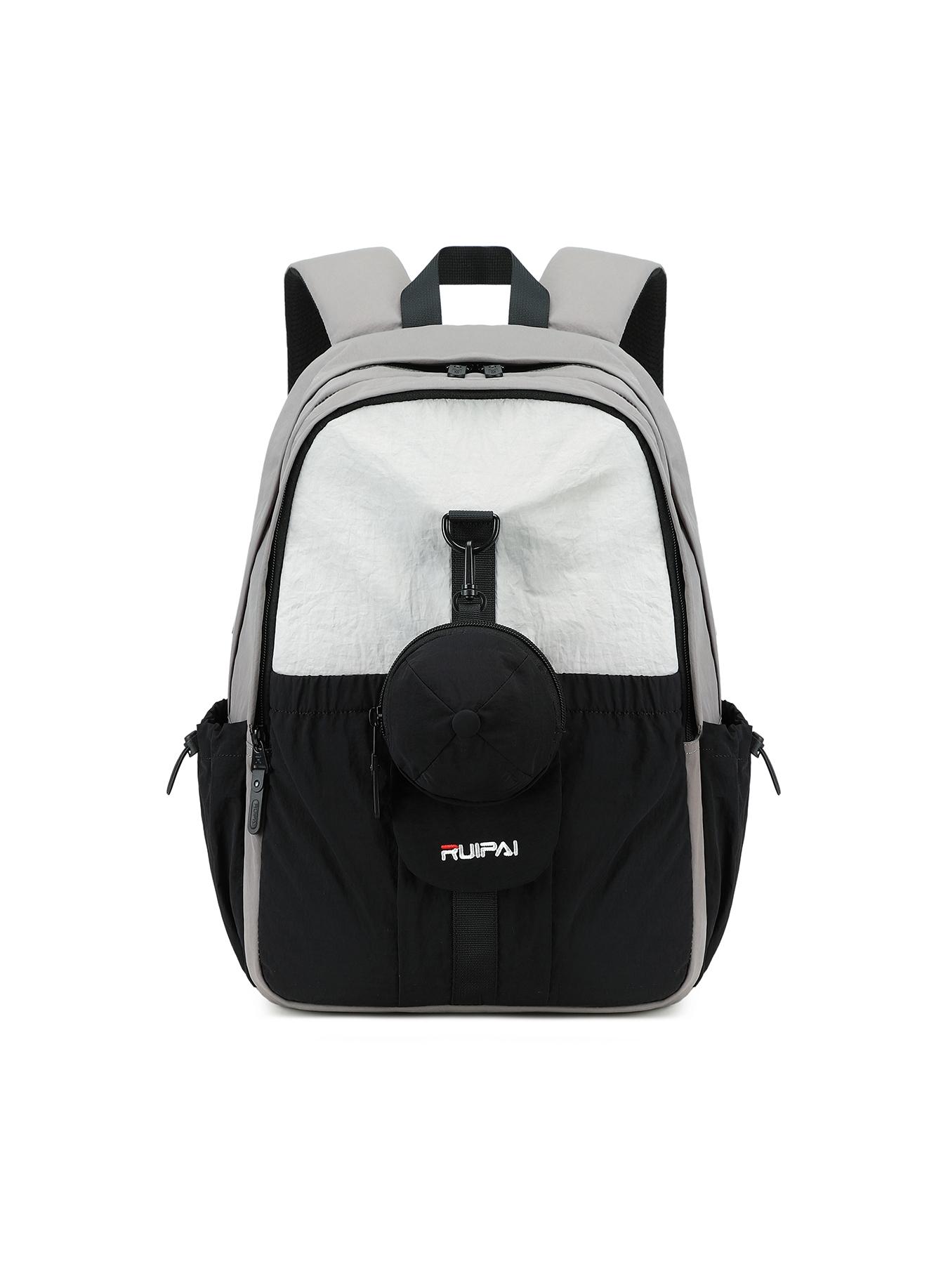 Unisex Casual Commuter Backpack, Waterproof Large Capacity Lightweight Shoulder Bag, Simple Design for Students and Daily Use