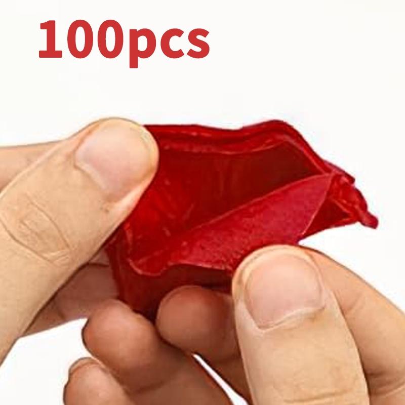 100pcs Artificial Rose Petals, DIY Spring Decorations, Wedding Birthday Party Supplies, Romantic Home Decor, Valentine Gift