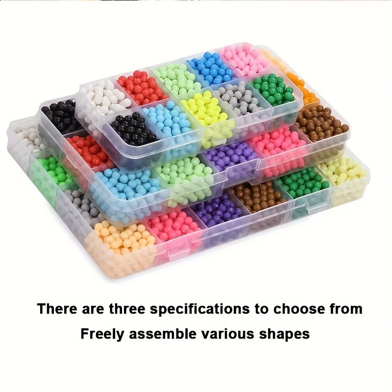 Magic Mist Beads DIY Kit, Handmade Water Stick Puzzle Beans, Perfect Gift Choice, Creative Art Craft Set for Kids & Adults, DIY Mix Beads