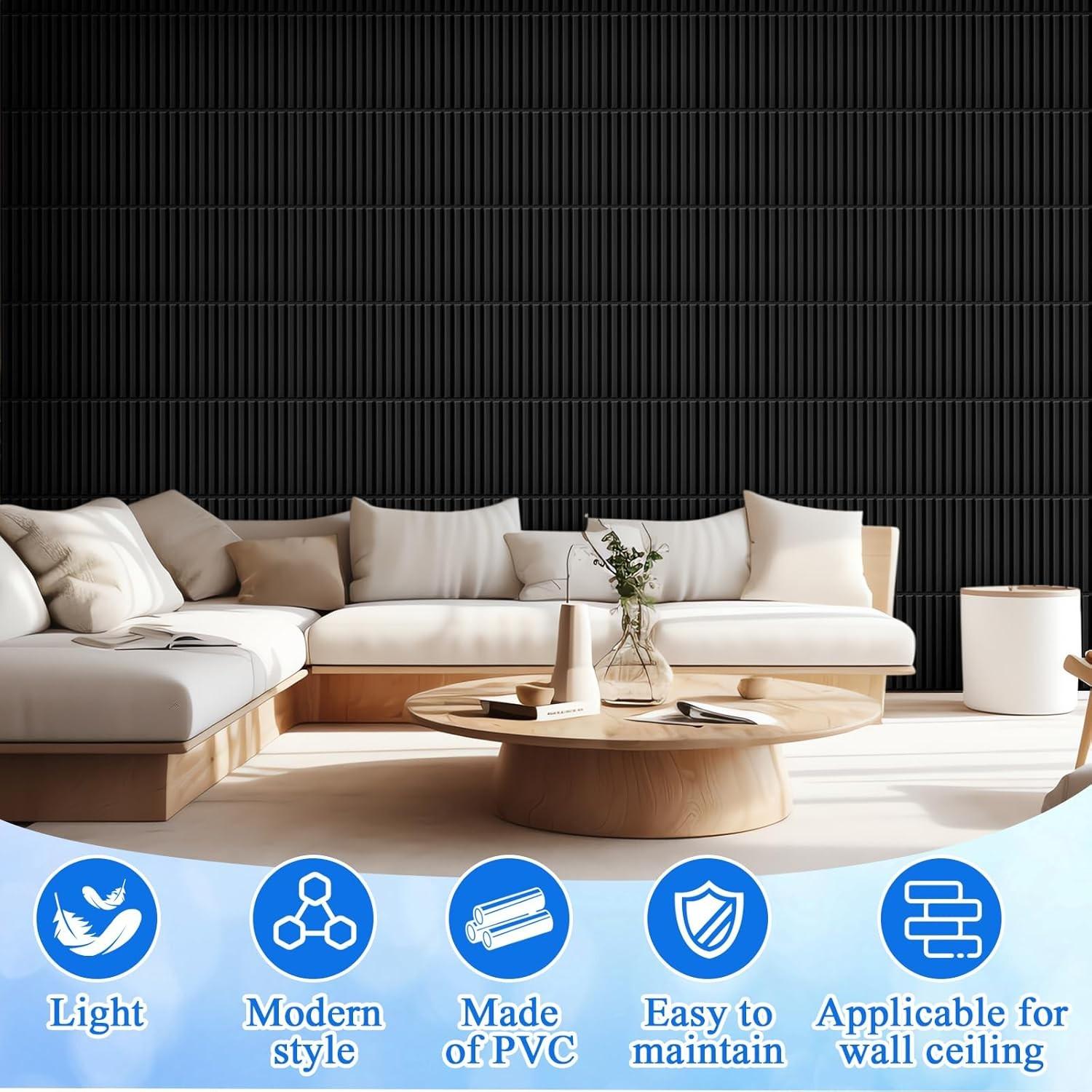 12/20/30 Pack Decorative 3D Wall Panels, Diamond Design 11.8x11.8in, Easy Install DIY Wall Decor, Home Improvement Essentials