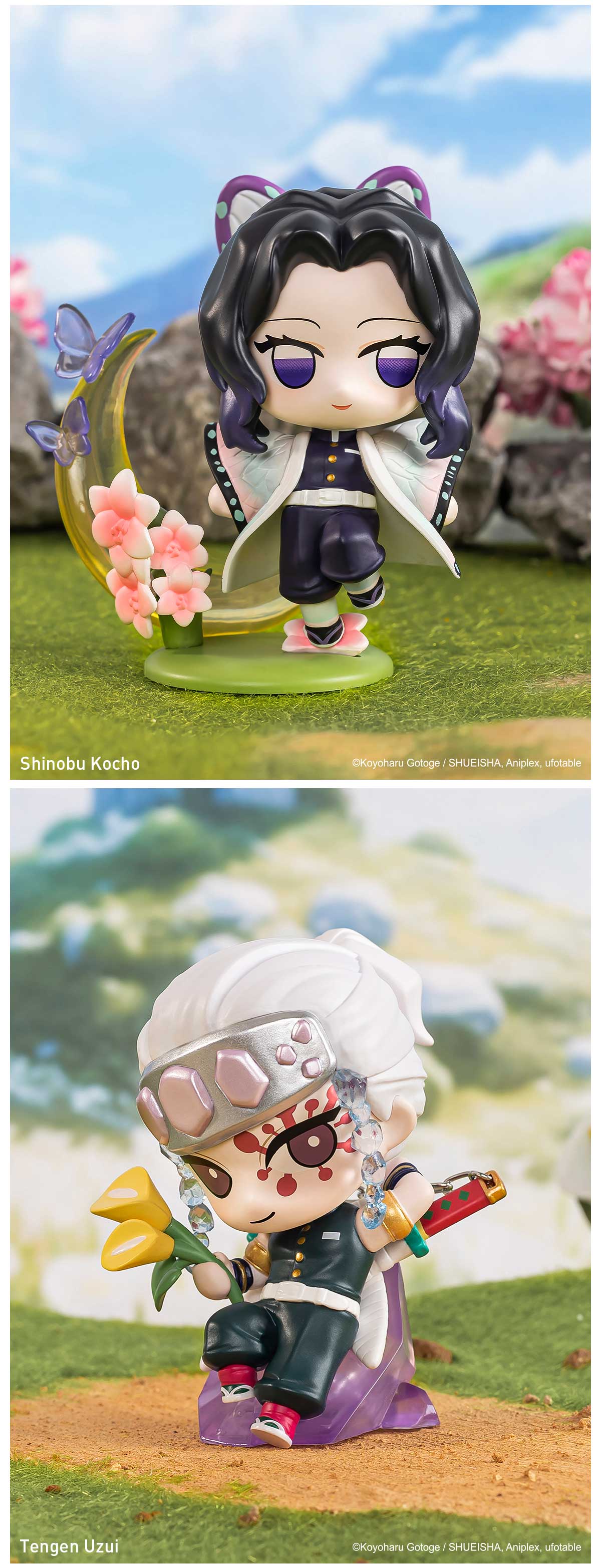 POP MART Kimetsu no Yaiba Birth Flower Series Figures, Blind Box, Mystery Box,summerwins