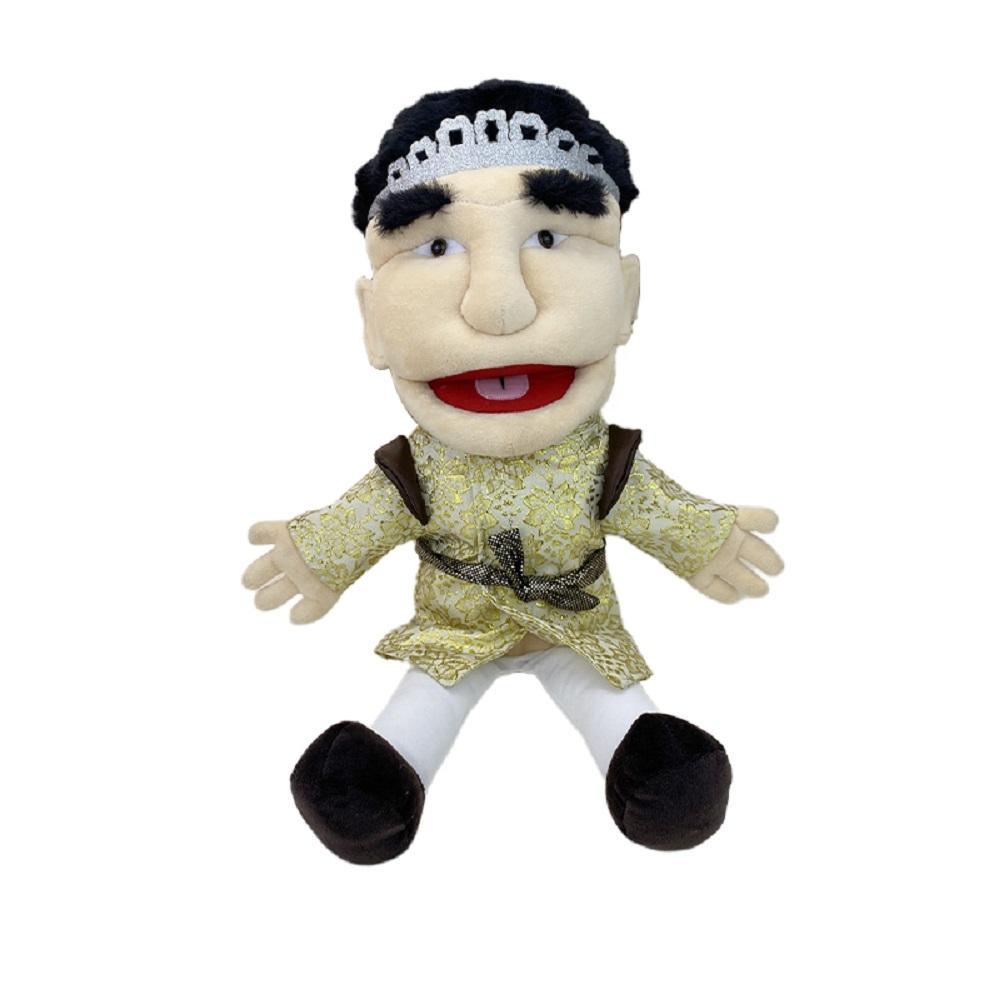 Hot new 1pcs 30/60cm Jeffy Hand Puppet Plush Children Soft Doll Talk Show Party Props Christmas Doll Plush Toys Puppet Kids Gift