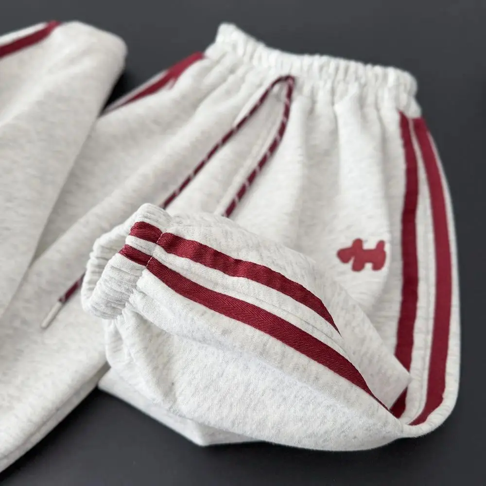 Family Matching Outfits Spring Autumn Parent-Child Embroidery O-Neck Sweatshirt+Pants 2Pcs Kids Boys Girls Casual Tracksuit Sets