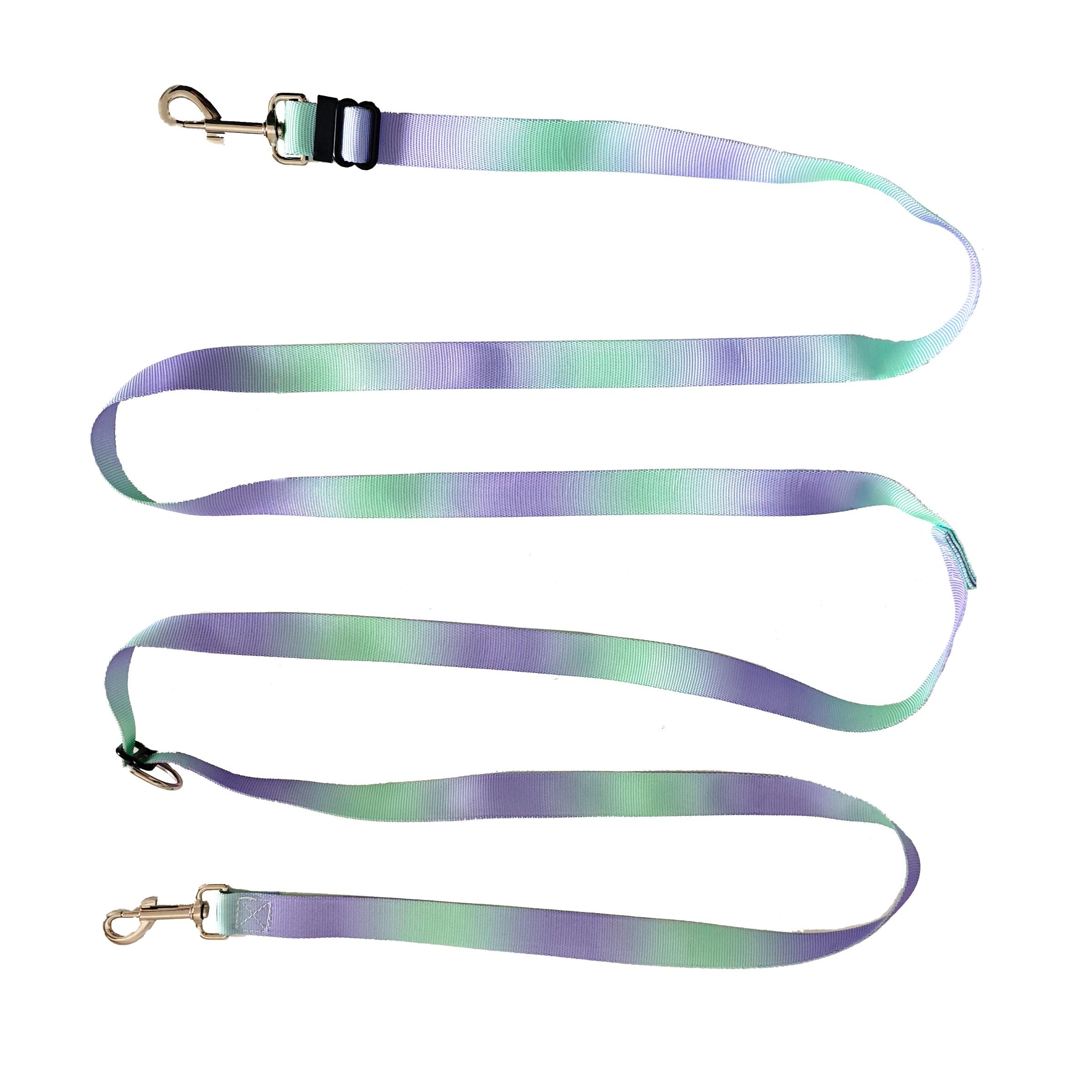 Adjustable Pet Leash, Gradient Color Outdoor Dog Walking Leash, Durable and Comfortable Pet Harness, Ideal for Daily Walks