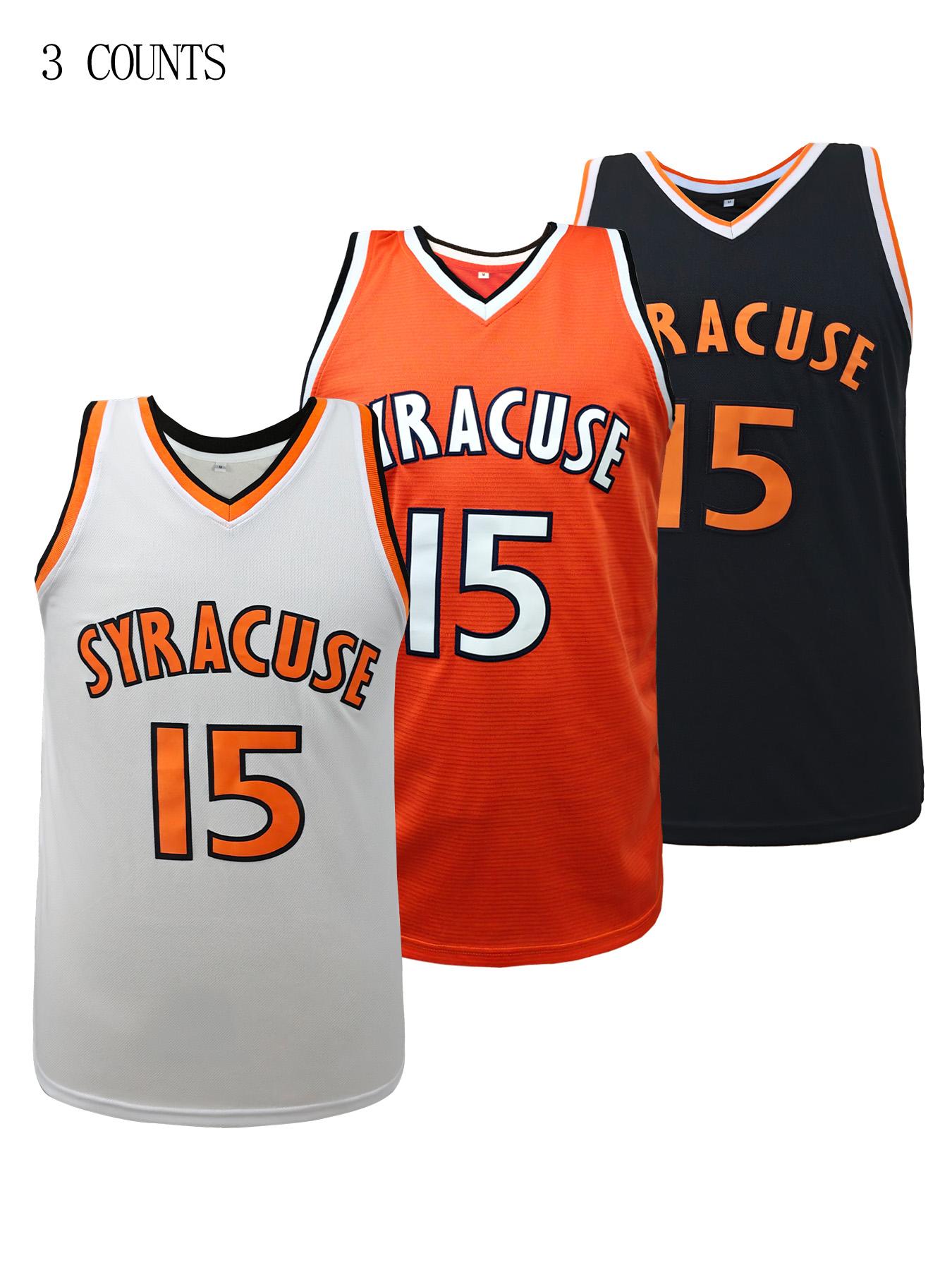 Men's Colorblock Letter & Number Embroidered Basketball Jersey, Loose Casual Striped Trim Sleeveless Basketball Top for Daily Wear, Basketball Clothing for All Seasons, Sports Jersey, Basketball Shirt