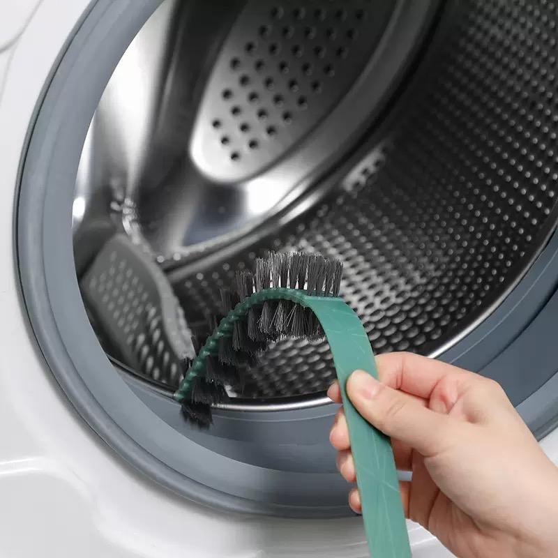Drum Washing Machine Cleaning Brush, Slot Cleaning Brush, New no-Remove Washing Machine Cleaning Brush, Portable for Washing Machine and a Variety of Flat Slot Cleaning Brushes