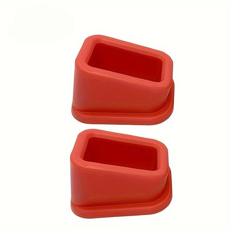 Car seat belt buckle soft silicone bracket seat belt slot fastener