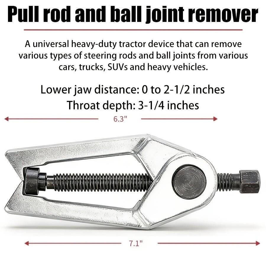 5-Piece Ball Joint Bearing Separator Kit, Pittman Arm Puller, Tie Rod End Tool, 5-In-1 Front Service Set, Easy Disassembly, Vehicle Maintenance