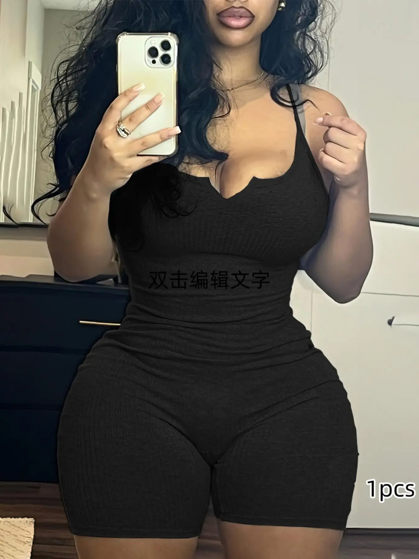 Women's Solid Backless Sleeveless Spaghetti Strap Jumpsuit, Casual High Waist Tight-fitting Curve Hugging Compression Jumpsuit for Summer, High Waisted Shapewear Outfit, Ladies Clothes for Daily Wear, Womenswear, High Waist Sculpting