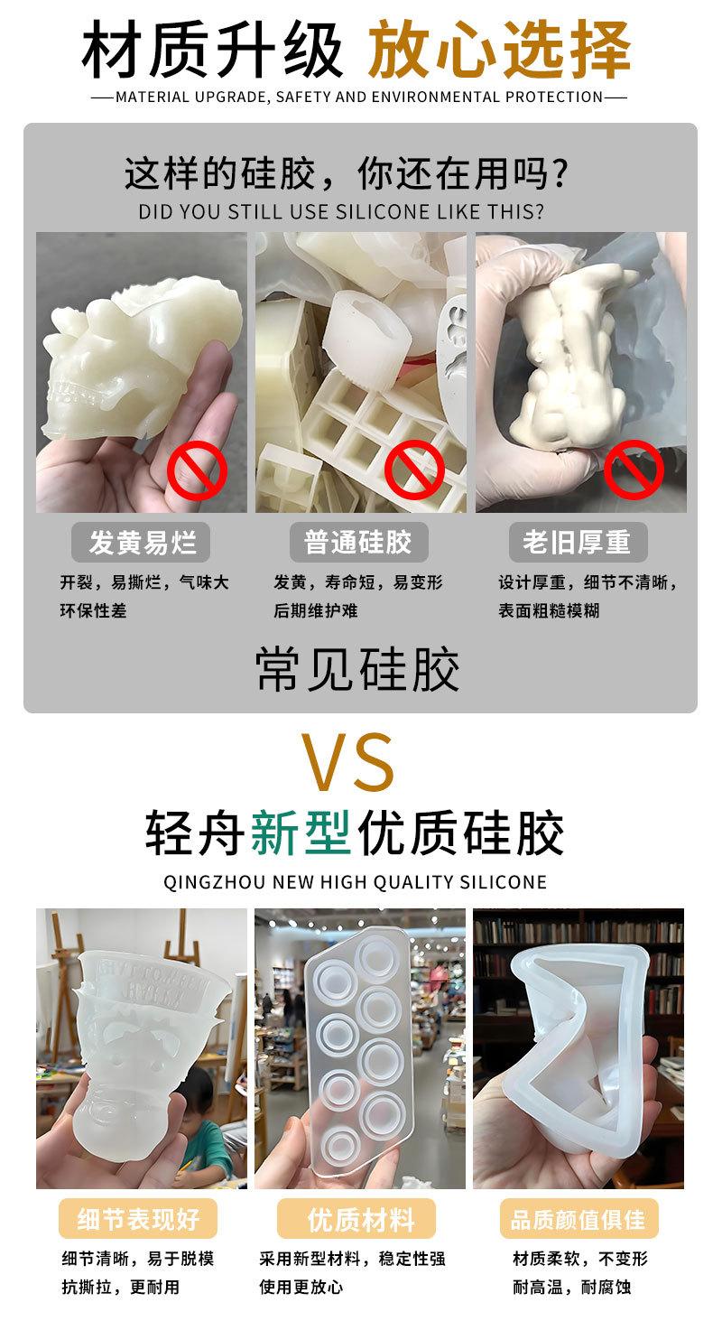 Simulation Waffle Silicone Mold DIY Handmade Creative Multi-purpose Dessert Decoration Decoration Scented Candle Kneading Mold for Handmade Lovers