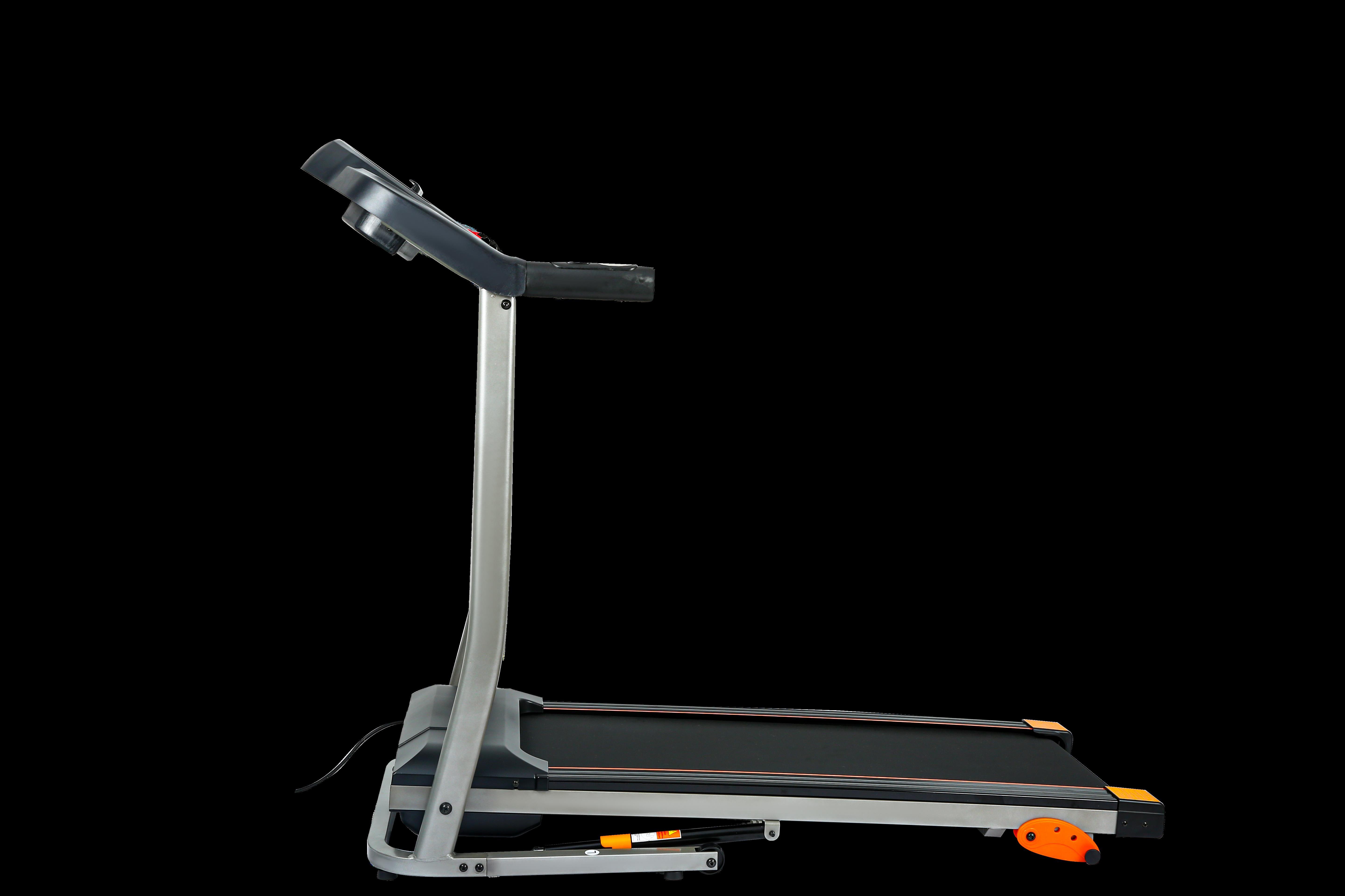 Folding Treadmill 2.5HP 12KM/H, Foldable Home Fitness Equipment with LCD for Walking & Running, Cardio Exercise Machine, 4 Incline Levels, 12 Preset or Adjustable Programs, Bluetooth Connectivity, Bla