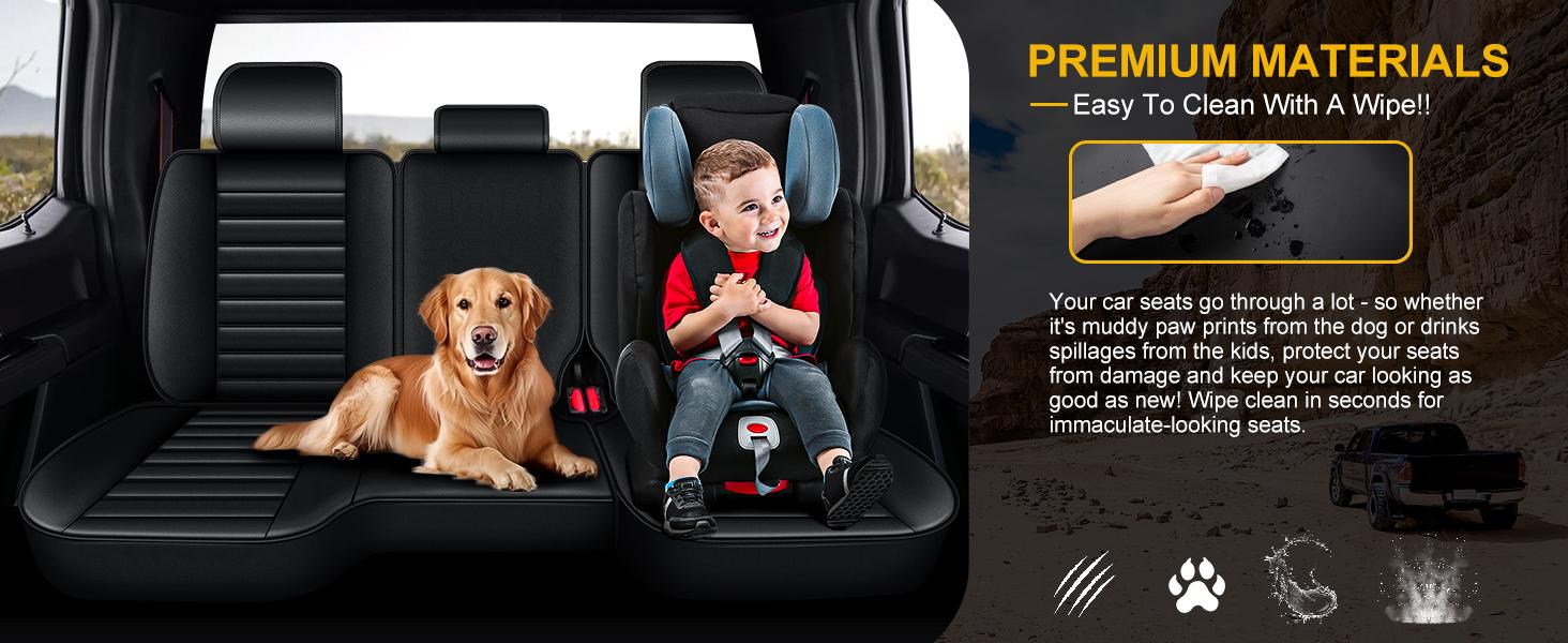 Full Set Black Seat Covers for Dodge RAM 2002-2025 | Fits 1500 2500 3500 Truck Pickup | Crew/Quad Cab with Curved Bench | Heavy Duty Truck Seat Protectors Full Set Black Seat Covers for Dodge RAM 2002-2025 | Fits 1500 2500 3500 Truck Pickup | Crew/Quad Cab with Curved Bench | Heavy Duty Truck Seat Protectors