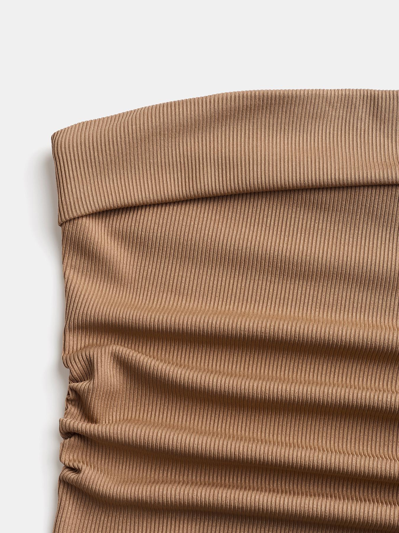 Womens Summer Outfits 2 Piece Sets Casual Clothes Ribbed Knit Crop Tube Top Wide Leg Pants Spring Matching Lounge Set