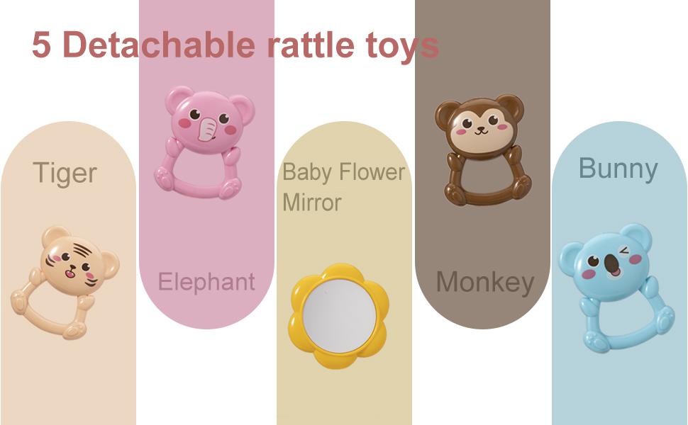 Baby Play Mat Baby Gym with Piano Tummy Time, 5 Infant Learning Toys, Music & Lights, Pink, Suitable for Newborns 0 to 3 Months & 6 Months to 9 Months Nursery Baby Play Mat Baby Gym with Piano Tummy Time, 5 Infant Learning Toys, Music & Lights, Pink, Suitable for Newborns 0 to 3 Months & 6 Months to 9 Months Nursery