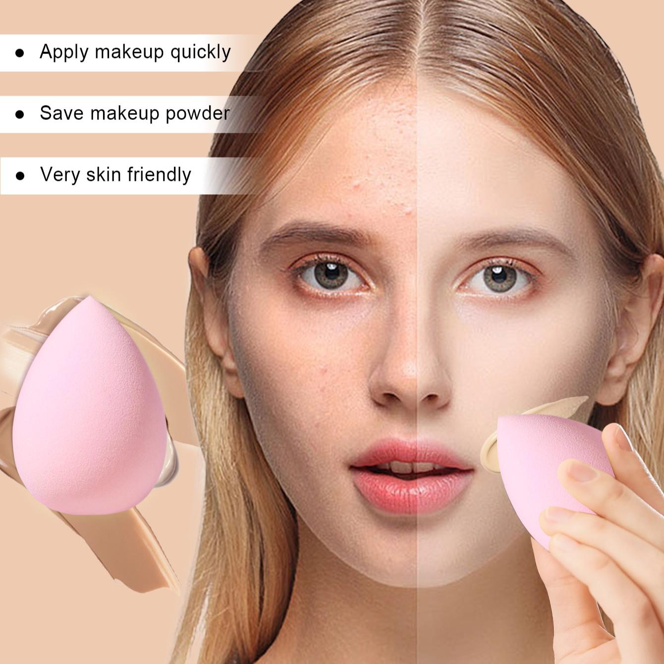 36-Piece Makeup Tool Set, Includes 20 Brushes, Waterproof Cosmetic Bag, Sponge Pads, Powder Puffs, Face Cleanser Sponge, Brush Cleaner