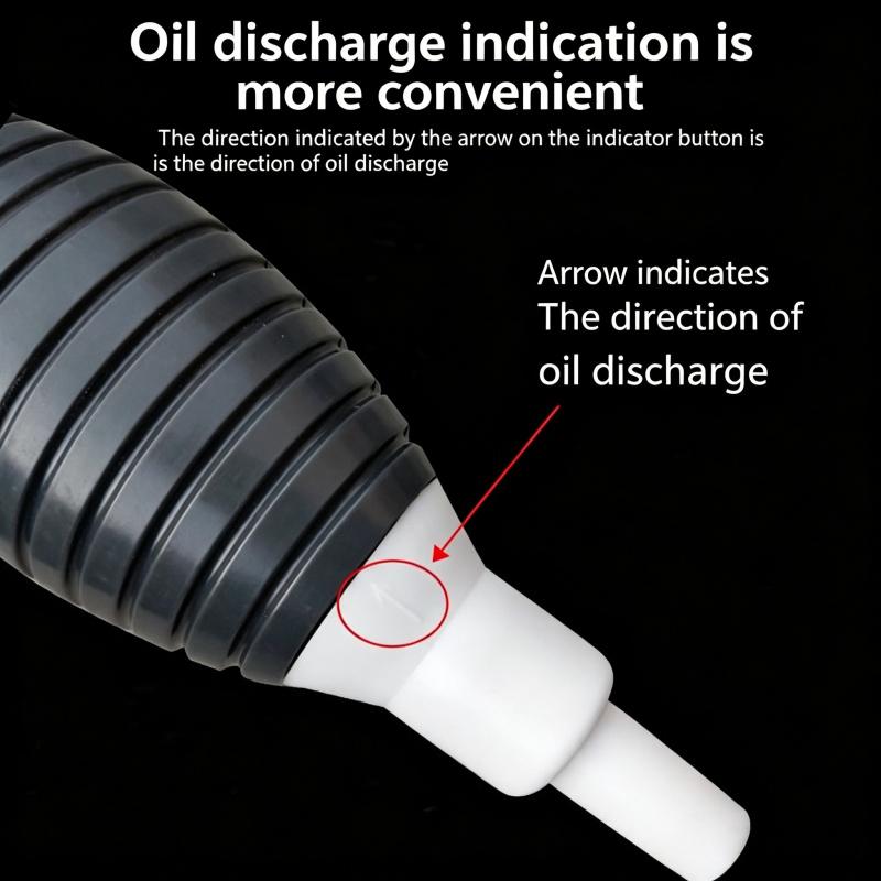 Multifunction Liquid Sucker Pump High Flow Manual Fuel Pump 4.9 Ft Hose -Portable Hand Siphon Transfer Pump Kit fit for Gasoline Oil Diesel Water Liquid Fluid