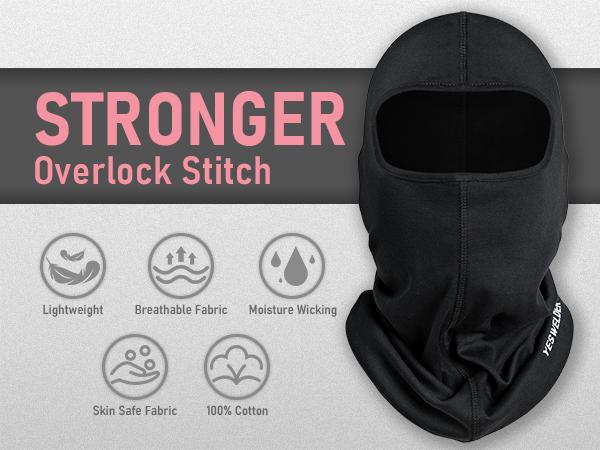 YESWELDER Flame Resistant Balaclava, (FR) Cotton Welding Face Mask, Full Face Mask Cover for Hunting Army Military Working (2 Packs)