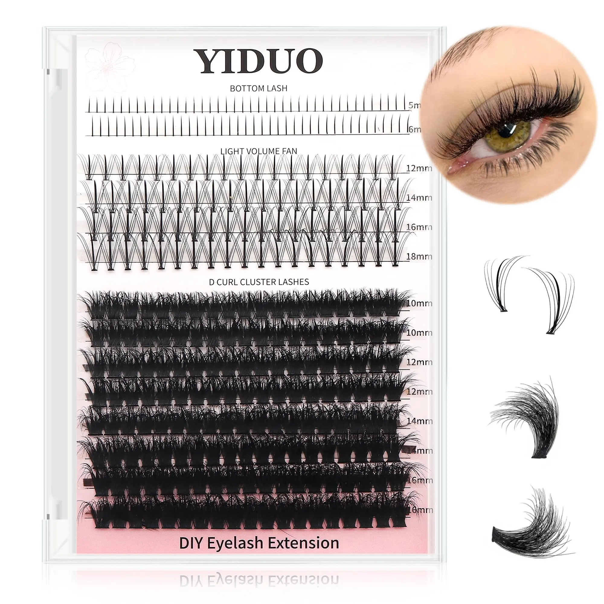 Lower lash & 80D Personal lashes MIX