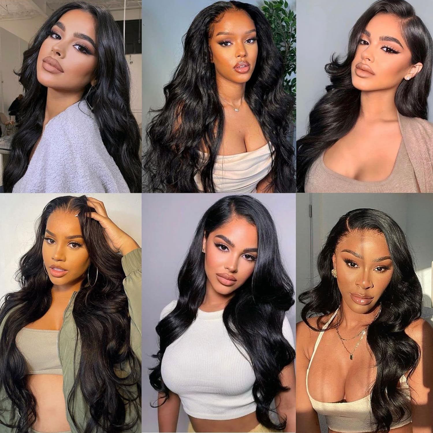 Bling Hair 13X6 Transparent Lace Front Human Hair Body Wave 180% Density Affordable Real Hair Wigs For Black Women Natural Color