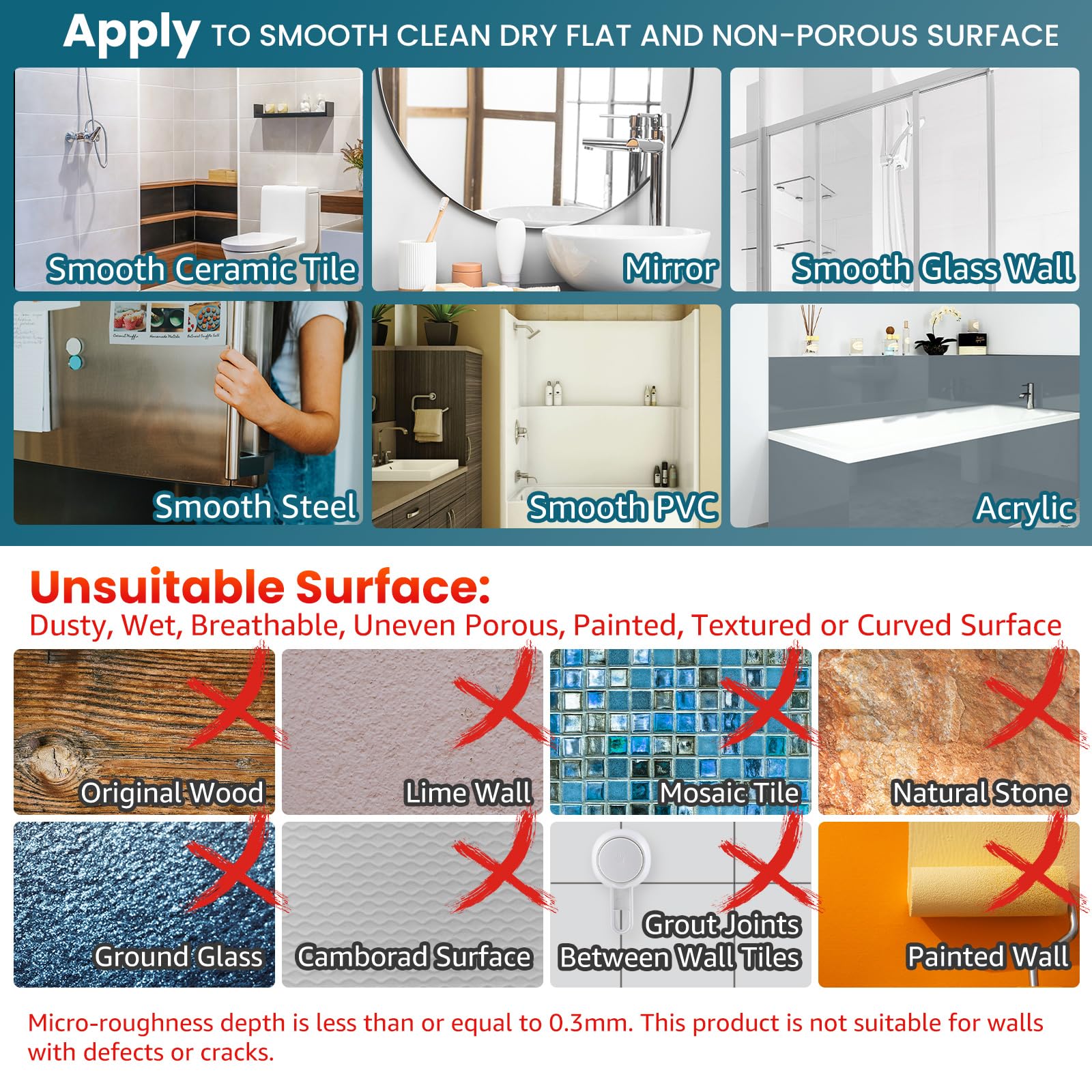 TAILI Black Metal Shower Caddy Suction Cup 2 Pack with Hooks & Soap holder, Rustproof Heavy Duty Shower Organizer for Bathroom, No Drilling