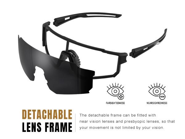 【Holiday Haul】TURBOPEP 2 Pairs Professional Cycling Sunglasses, TR90 Frame, Windproof UV400 Protection, Lightweight Polarized Lenses, Anti-Slip Nose Pad, Aerodynamic Design