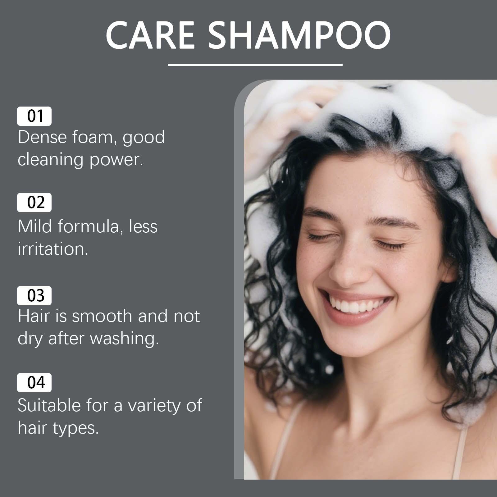 Hoegoa Refreshing Shampoo, Gentle Hair Care, Smooths Hair, Daily Scalp Cleanser, Comfortable Hair Maintenance, Soft and Nourishing