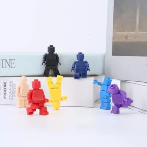 2026 new 6-Piece Building Block Figure Set – Mini Collectible Toy People with Accessories