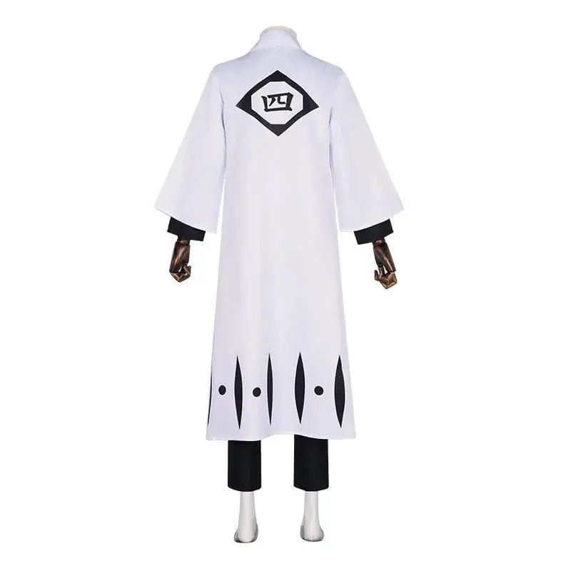 Aizen Sousuke Cosplay Costume Wig Bleach Cosplay Thousand Year Blood War Gotei 13 Team 5 Captain Robe Kimono Outfits Customize