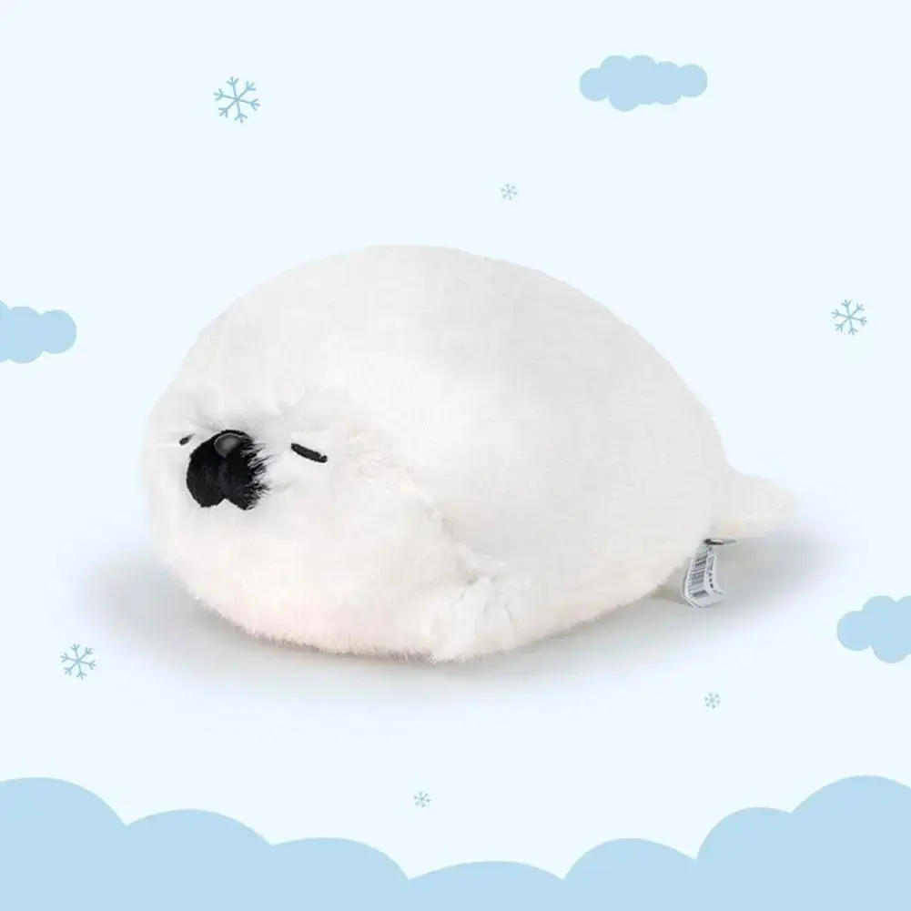 40/65cm Seal Plush Toy, Soft Animal Pillow Doll, Cute Sea Otter Style Stuffed Toy Gift for Kids