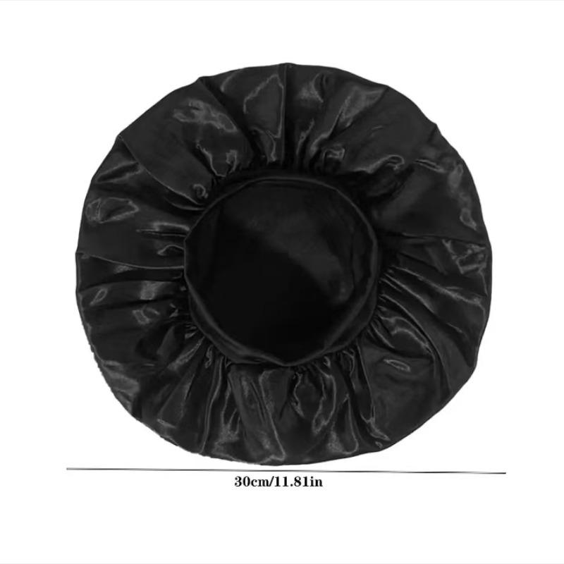 Silk Sleep Cap for Natural Hair & Curls, Soft Satin Sleeping Hat, Heatless Styling Tool, Fashionable Unisex Headwear, Silk Bonnet