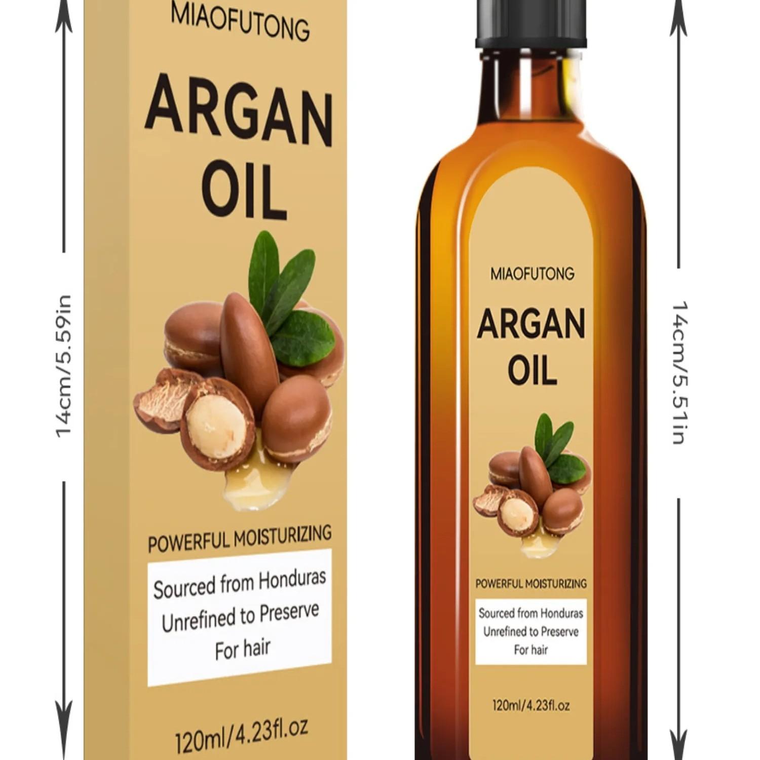 MIAOFUTONG 100% Raw Batana Oil, Natural Batana Serum for Hair & Skin, Pure Skincare Facial Serum for Hair Growth, Scalp & Face Care, 120ml