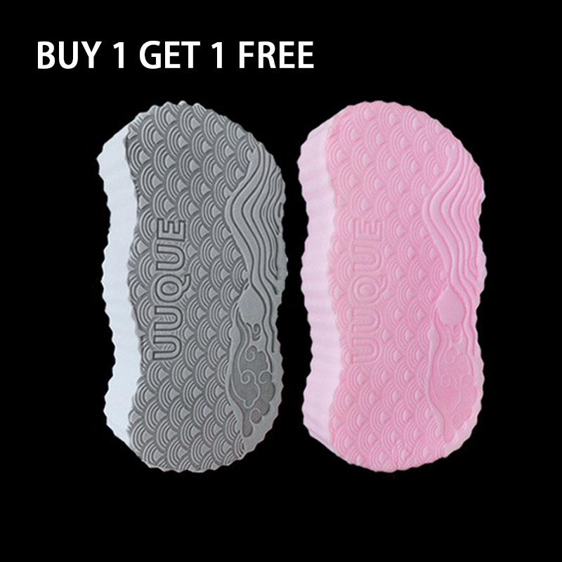 [BUY 1 GET 1 FREE] Magic Exfoliating Bath Sponge 3D Super Soft Skin Polish | Reusable African Net Sponge - Random Color! Personal