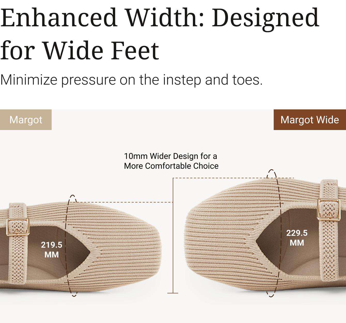 VIVAIA Women's Square-Toe Knit Mary Janes Ballet Arch Fit Flats,  APMA, Machine Washable / Blister-Free Heel / Foldable & Lightweight Retro Chic (Margot Mary Janes) Free Shoe Charm Designated Color Until Sold Out Randomly,  Wide Feet Friendly, SpringFresh