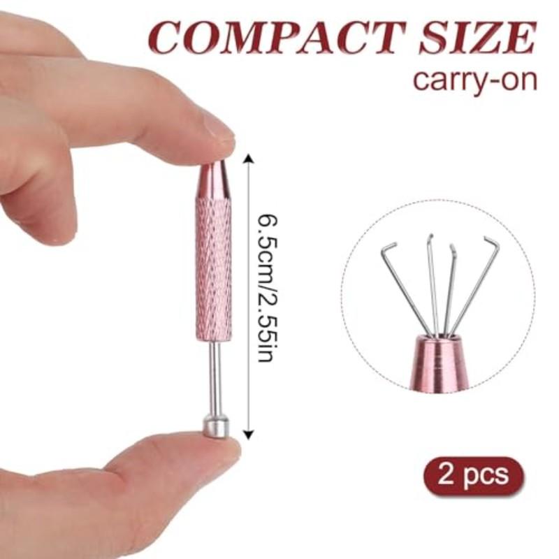 Precision Clamping Assistant Guide Pin & Pick-Up Tool, Aluminum Alloy, Ideal for Jewelry Making, Gemstone Handling, and Small Part Retrieval